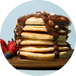 Als Topping auf saftige Pancakes