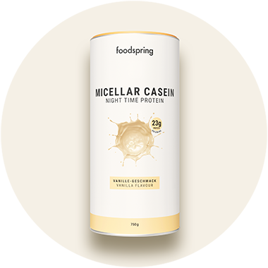 Eine kurze, transparente Liste der Zutaten unseres Micellar Casein