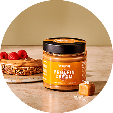 Salted Caramel Protein Cream.