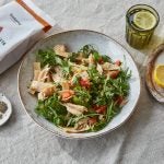 Thunfisch-Nudelsalat mit hohem Proteingehalt