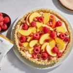 Pfirsich-Himbeer-Tarte ohne Backen