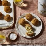 Gebackene Mini-Arancini