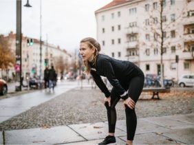 Woman after sport activity